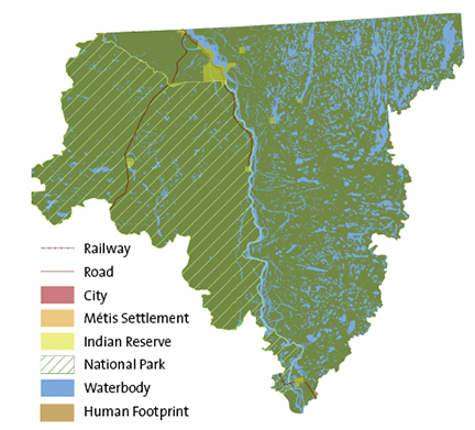 Slave River Footprint