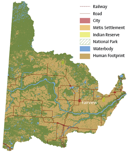 Upper Peace Footprint